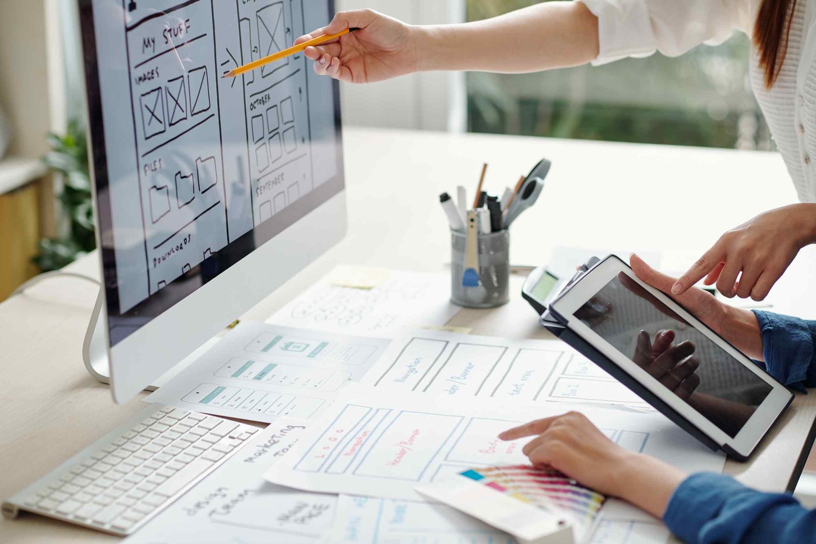 What Is Data Visualization: Brief Theory, Useful Tips and Awesome Examples Ux And Ui Designers Working B5VYHG7